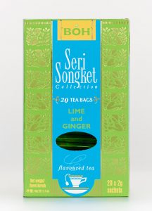 Seri Songket Lime and Ginger Tea