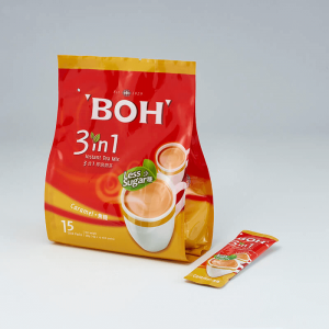 3-in-1 Caramel BOH Tea Less Sugar