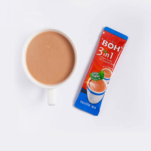 3-in-1 Vanilla BOH Tea Less Sugar