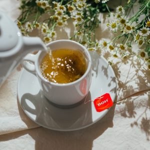Camomile in cup