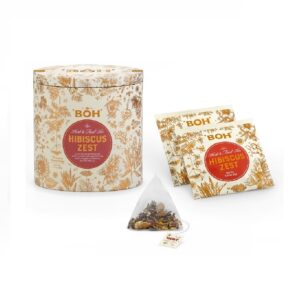 Hibiscus Zest with Sachet and Pyramid Teaabags