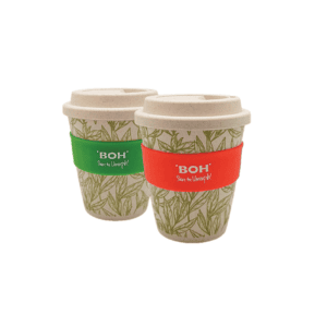 BOH eCo Wheat Biodegradable Mug Red & Green